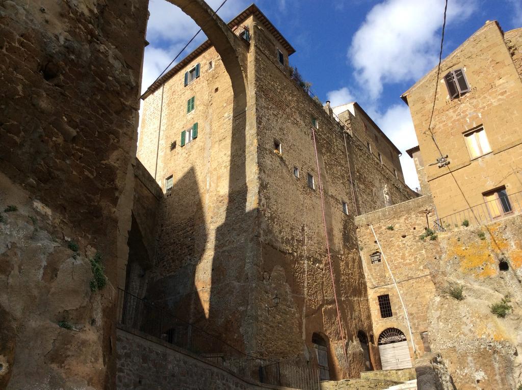 Appartamento Palazzo Sadun Pitigliano Zewnętrze zdjęcie